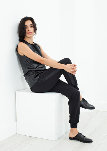 Camiliah Trouser in Black - lastgrey