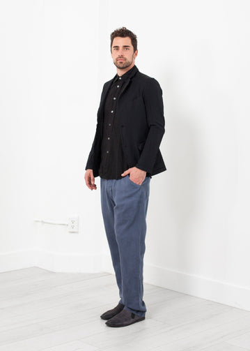 Balda Button Pant - lastgrey