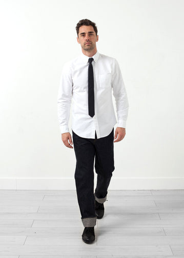 Basic Cotton Button Up - lastgrey