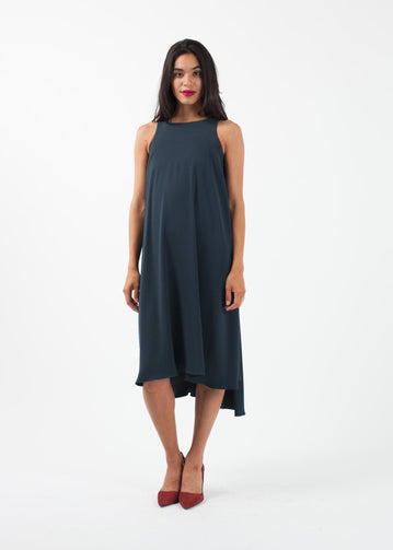 Cape Dress - lastgrey