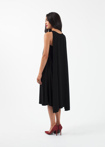Cape Dress - lastgrey