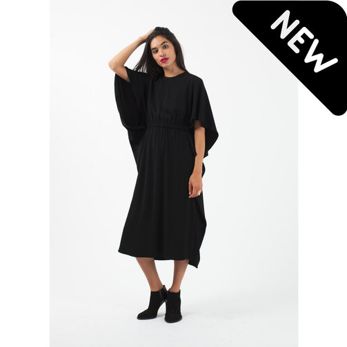 Elastic Waist Dress - lastgrey