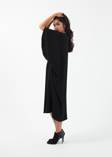 Elastic Waist Dress - lastgrey