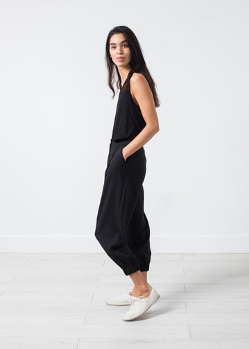 Fancy Wool Pant in Black - lastgrey
