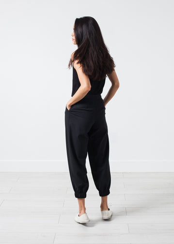 Fancy Wool Pant in Black - lastgrey